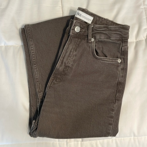 Zara Brown Jean - Picture 1 of 6